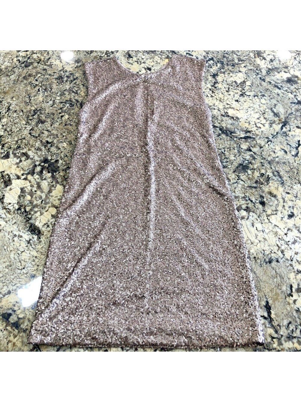 Size M Guess Sequin Dress Womens Sleeveless Above Knee Cocktail Glam Prom WOW!